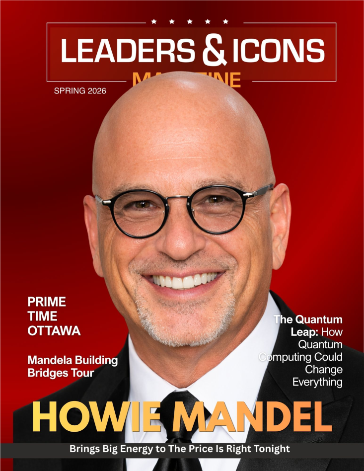 Leaders & Icons Magazine cover: Spring 2026 Howie Mandel